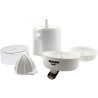 BASTILIPO EX-85B - Exprimidor color blanco, 85W, doble dirección