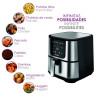 BASTILIPO AF-1800 - Dragon air fryer, freidora de aire de 5,5 Litros