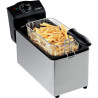BASTILIPO FE-2000-3L - Freidora electrica, 2000W, Iniox, cubeta esmaltada.