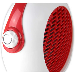 BASTILIPO TVC-2000R - Termoventilador vertical blanco/rojo 1000/2000W
