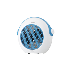 TVC-2000C, Termoventilador vertical blanco/azul, 1000/2000W, termostato