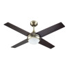 Ventilador de techo aspa cuadrada - MOJÁCAR CUERO 105cm
