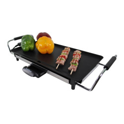 VFT-2000, Vulcano fast table chef, 2000W, 26 X 46cm, superficie anti adherente, recoge grasas