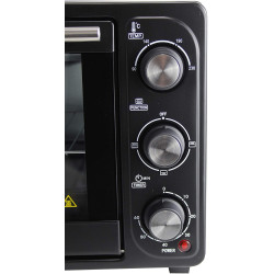 Horno de sobremesa - ROMA BLACK - 1.500 W - 23 L