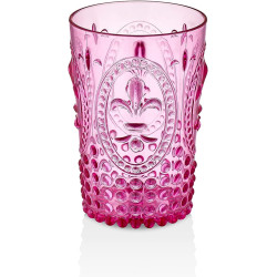 Vaso de policarbonato - ROSA - 400 ml - Sin BPA