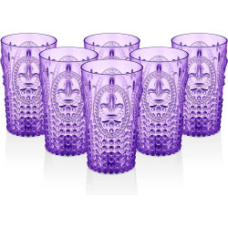 Vaso de policarbonato - MORADO - 750 ml - Sin BPA