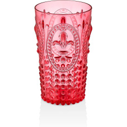 Vaso de policarbonato - ROJO - 750 ml - Sin BPA