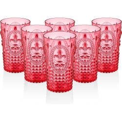 Vaso de policarbonato - ROJO - 750 ml - Sin BPA