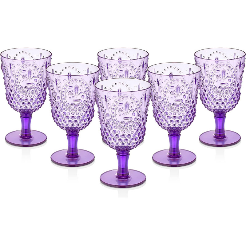 Copa de policarbonato - MORADO - 450 ml - Sin BPA