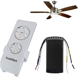 Kit mando a distancia para ventiladores de techo, UHF