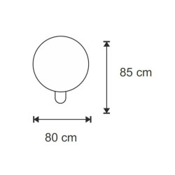 BASTILIPO VENTISCA - Ventilador Industria de Pared negro