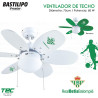 Ventilador de techo REAL BETIS BALOMPIÉ