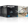 Ventilador techo con luz led - BALI BLANCO LED