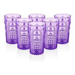 Vaso de policarbonato - MORADO - 400 ml - Sin BPA