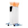 BASTILIPO FENIX 2-2500, Radiador de fluido, efecto chimenea