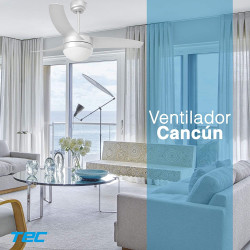 Ventilador de techo - CANCÚN BLANCO