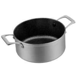 BASTILIPO Titanium pro 24CA, cacerola de aluminio fundido de 24cm