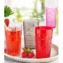 Vaso de policarbonato - MORADO - 750 ml - Sin BPA