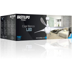 Ventilador de techo - CAPRI BLANCO LED