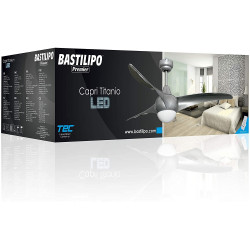 Ventilador de techo - CAPRI TITANIO LED