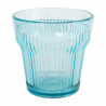 PACK 6 UNIDADES VASO 300 ML. MOD. EMPIRE STATE COLOR TURQUESA. Vaso de policarbonato tamaño mediano, reutilizable, libre de BPA