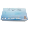 Caja de 100 guantes latex con polvo, Certificado CE, talla L