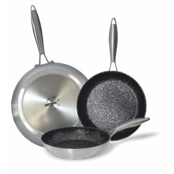 BASTILIPO TITANIUM PRO 24cm - Sartén aluminio fundido