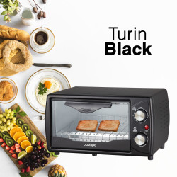 Mini horno tostador 9 litros - TURIN BLACK