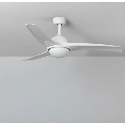 Ventilador de techo blanco con luz - VERA BLANCO LED