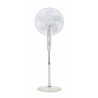 TENERIFE - Ventilador de pie redondo 3 velocidades blanco