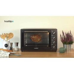 BASTILIPO SIENA BLACK - Horno de sobremesa 35 litros