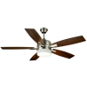 Ventilador de techo con luz - ADRA CUERO LED 132cm