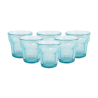 PACK 6 UNIDADES VASO 300 ML. MOD. EMPIRE STATE COLOR TURQUESA. Vaso de policarbonato tamaño mediano, reutilizable, libre de BPA