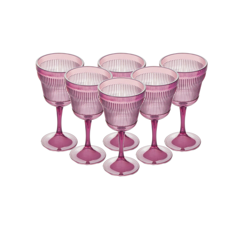 PACK 6 UNIDADES COPA 300 ML. MOD. EMPIRE STATE