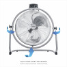 BASTILIPO MONSUL - Ventilador universal 3 velocidades