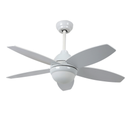 Ventilador techo con luz led - BALI BLANCO LED