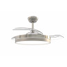 Ventilador de techo con palas retractiles