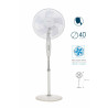 TENERIFE - Ventilador de pie redondo 3 velocidades blanco
