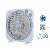 BASTILIPO ZAHARA - Ventilador de caja negro