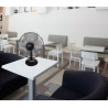 BASTILIPO ROCHE - Ventilador de sobre mesa negro