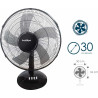 BASTILIPO ROCHE - Ventilador de sobre mesa negro