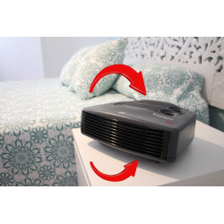 BASTILIPO THP1500-PTC - Termoventilador PTC horizontal premium grafito