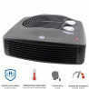 BASTILIPO THP-2000N - Termoventilador horizontal premium negro