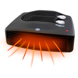 BASTILIPO THP-2000N - Termoventilador horizontal premium negro