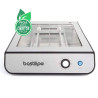 BASTILIPO TPI-680, tostador plano acero antihuella / negro