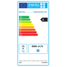 Ventilador techo con mando a distancia, 132cm, 60W, MALIBÚ BLANCO 3 LED,