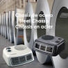 BASTILIPO TLM-2000 - Termoventilador horizontal chasis metálico BLANCO