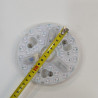 Recambio LED 3 tonos  para ventiladores de techo. 130mm Ø, 18W, con conexión e  imanes