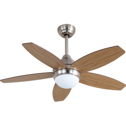 Ventilador de techo con luz - BALI NIQUEL LED