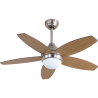 Ventilador de techo con luz - BALI NIQUEL LED